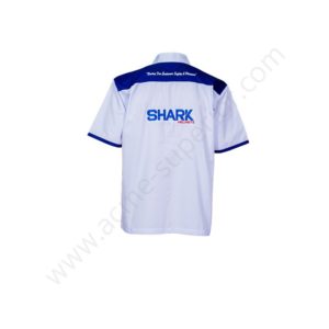เสื้อช็อปแขนสั้นตัดต่อ 2 สี - Image 2